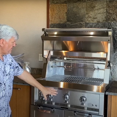 Hestan 36″ Grill Just Installed at Hoolei Maui